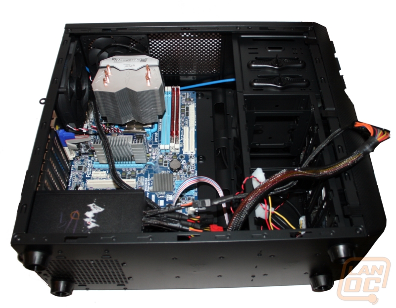 Case Installed Open